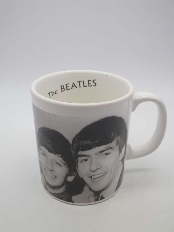 RARE VINTAGE c1960S STAFFORDSHIRE, England BEATLES MUG