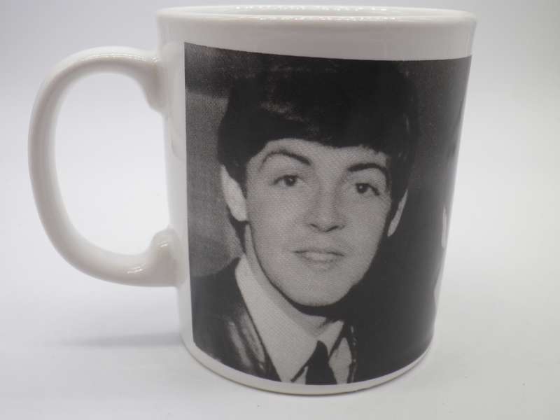 RARE VINTAGE c1960S STAFFORDSHIRE, England BEATLES MUG