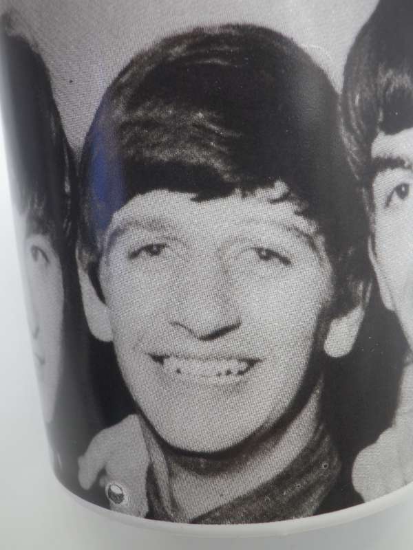 RARE VINTAGE c1960S STAFFORDSHIRE, England BEATLES MUG