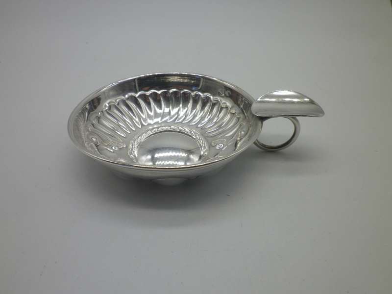 French 950 Hallmarked Silver Tastevin MARC PARROD   1903-1944