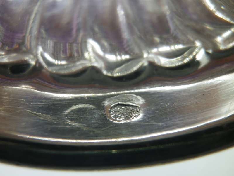 French 950 Hallmarked Silver Tastevin MARC PARROD   1903-1944