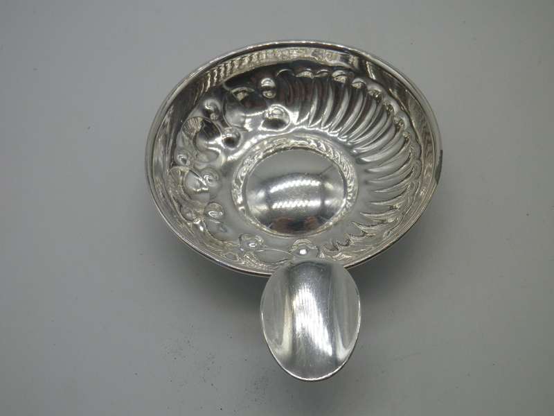 French 950 Hallmarked Silver Tastevin MARC PARROD   1903-1944