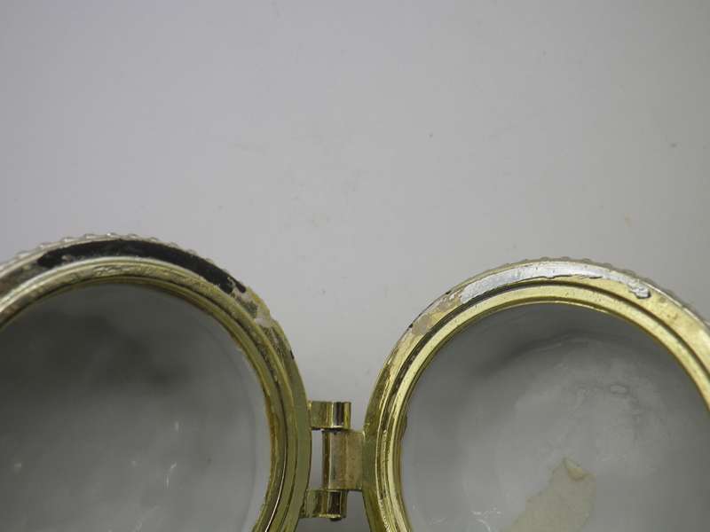 3 BEAUTIFUL VINTAGE TRINKET POTS - possibly LIMOGES France DESIGNED BY PIERRE DUMAS FILS