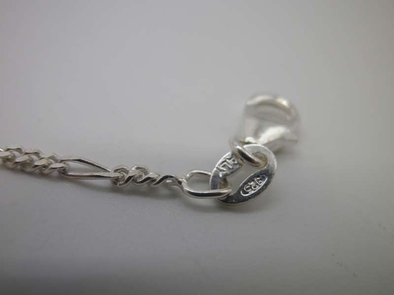 Wedding couple in a bell Sterling Silver Vintage Pendant on silver chain RARE!