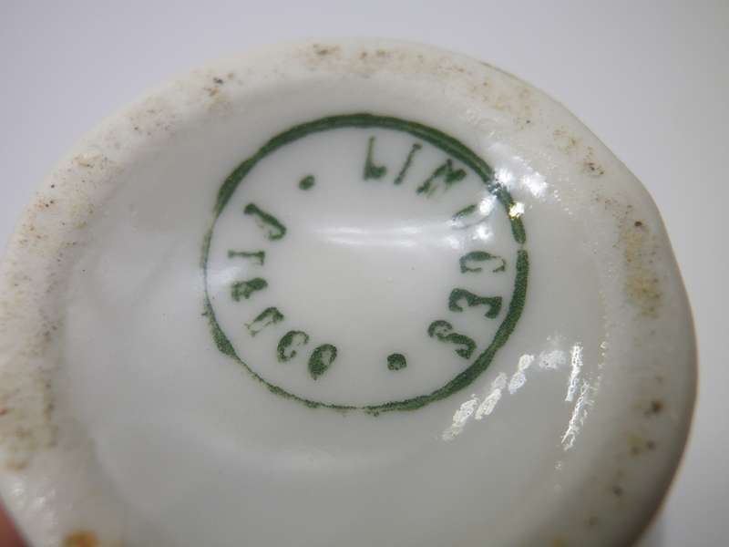 LIMOGES FRANCE Miniature Vintage vase. 9.5 cm