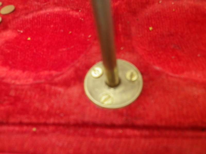 Vintage Apothecary or Jewelers Brass Travel Scale in Leather  Box