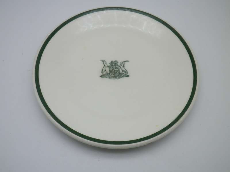 Old SA Railways Side Plate. Continental China.