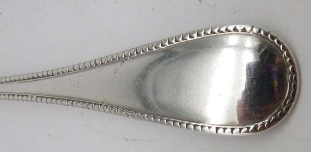 Victorian Hallmarked Silver spoon. London, 1876. Henry Wilkinson. 27g approx 14.3cm