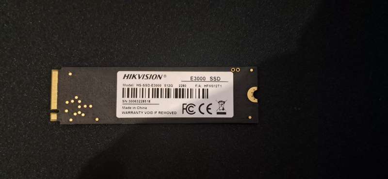 Hikvision E3000 512GB SSD