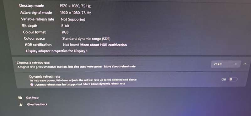 ROGUEWARE 24 W2413S 75HZ FREESYNC FHD 1080P Gaming Monitor