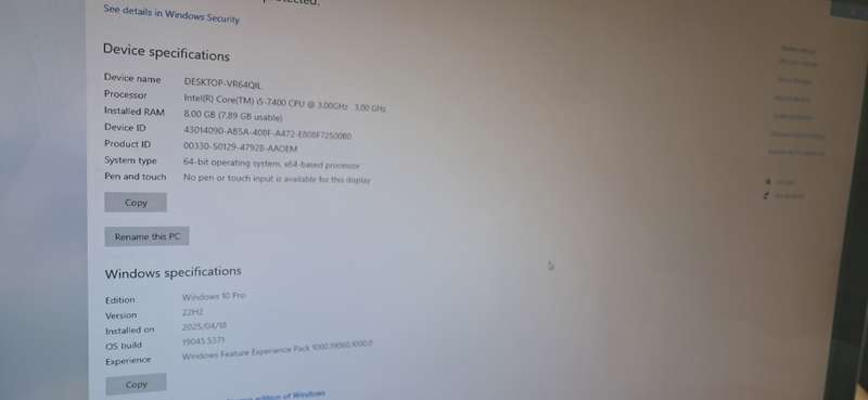 Mecer i5-7400 All In One Pc