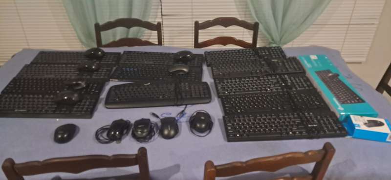 Keyboard & Mouse Bundle (One Bid For All)