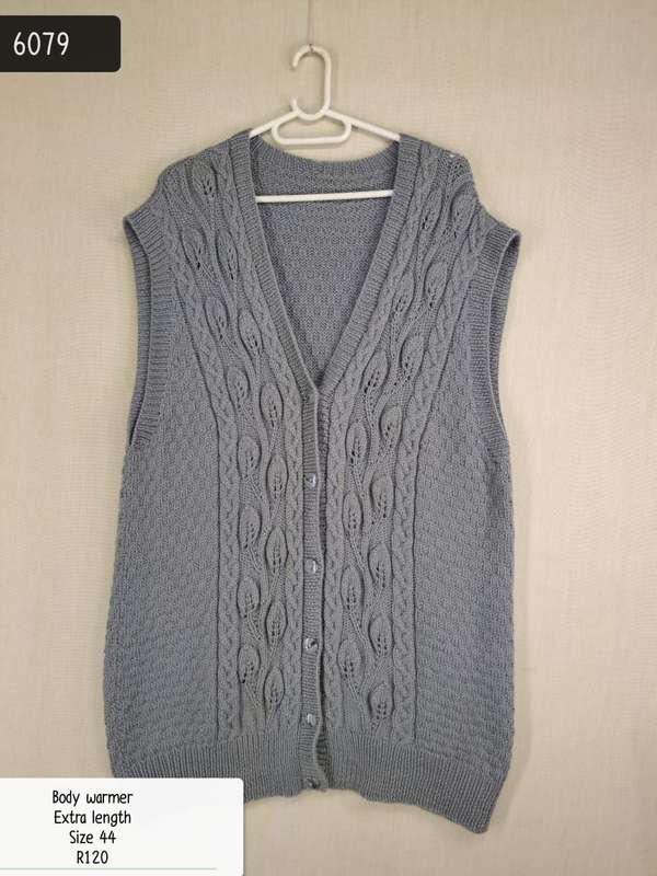 plus size body warmer jersey size 44