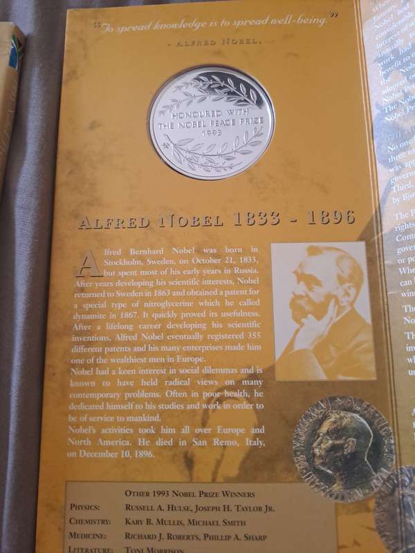 1 oz Silver Mandela Medal