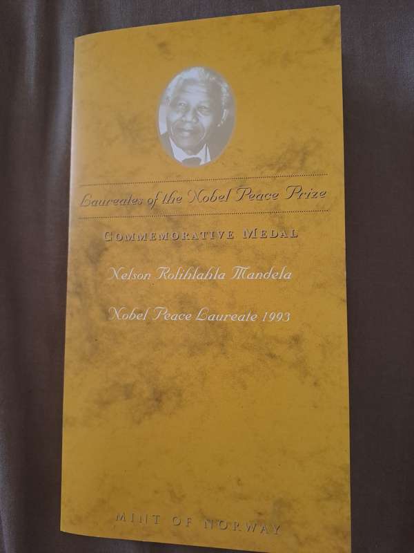 1 oz Silver Mandela Medal