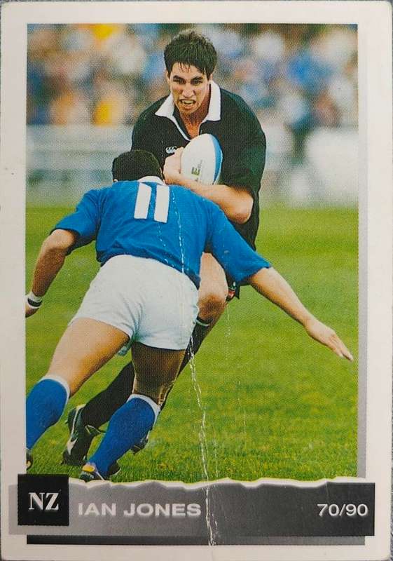 1994 Sport deck rugby card New Zealand Ian Jones 70/90