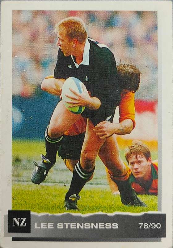 1994 Sport deck rugby card New Zealand Lee Stensness 78/90