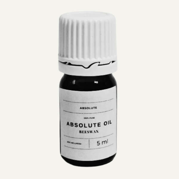 Pure Organic Beeswax Absolute Oil Apis Mellifera 5 ml