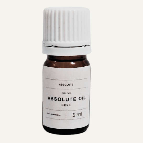 Pure Organic Rose Absolute Oil Rosa Damascena 5 ml