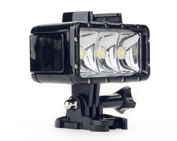 30M 300LM Waterproof Diving Night Video LED Light For Gopro
