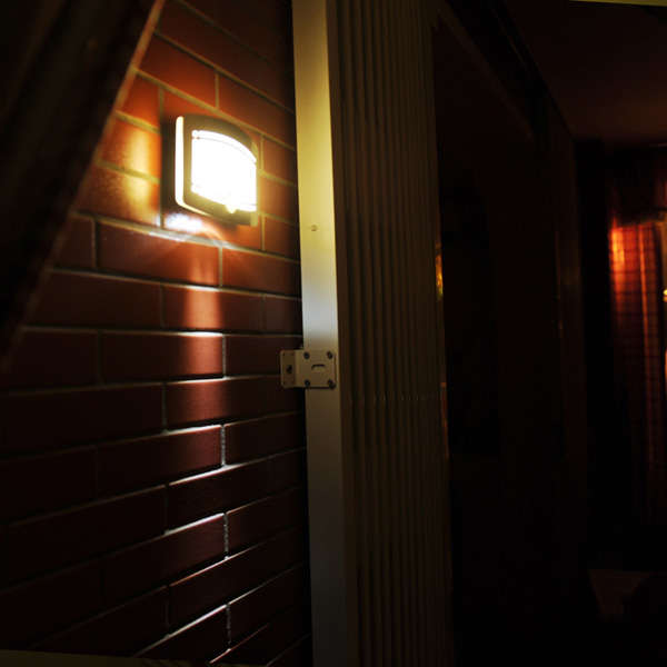 Wall Lamp, Aluminum LED Motion Sensor Sconce Battery Powered Adjustable Brightness,Stick-on Anywhere