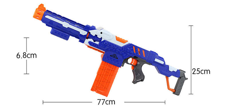 Kids Battery Operated Soft Bullet Blaster with 20 Darts