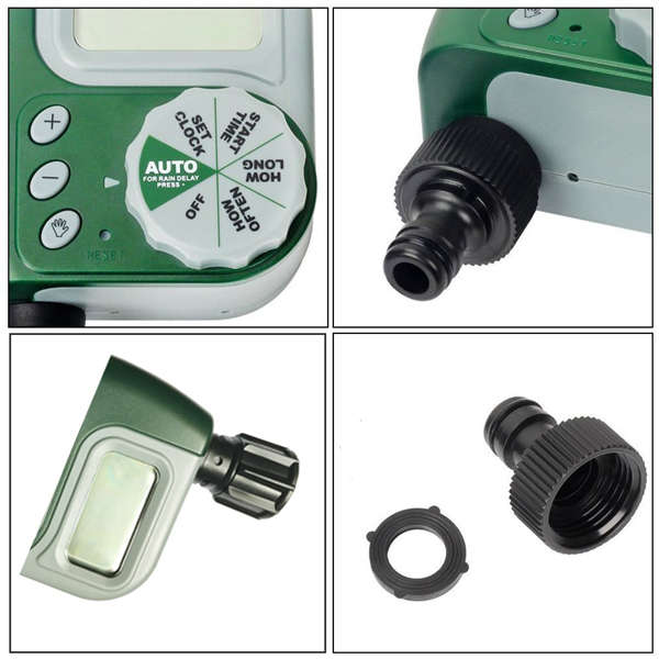 Single Outlet Programmable Hose Faucet Timer, Standard Packaging