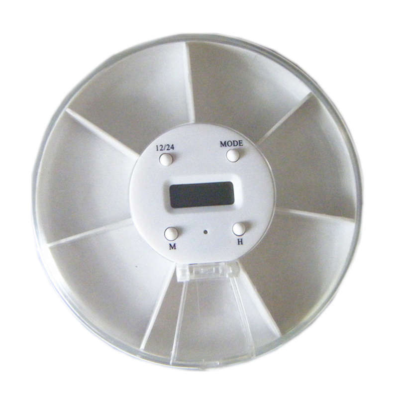 Digital Pill Case with Alarm Clock - 7 Grid