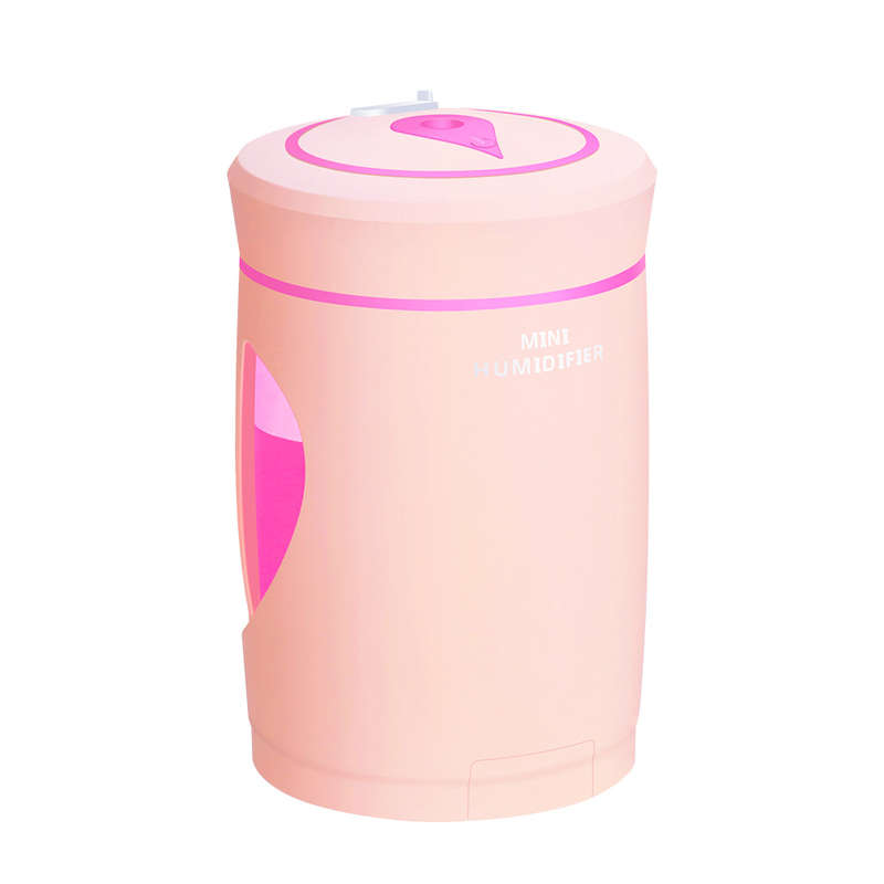 5 in 1 USB Woodpecker Multifunction Humidifier - Pink