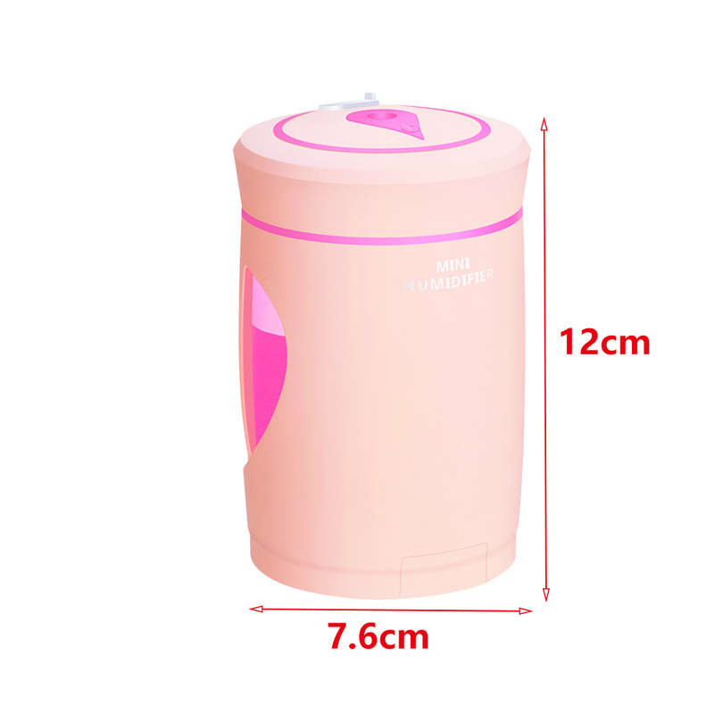 5 in 1 USB Woodpecker Multifunction Humidifier - Pink