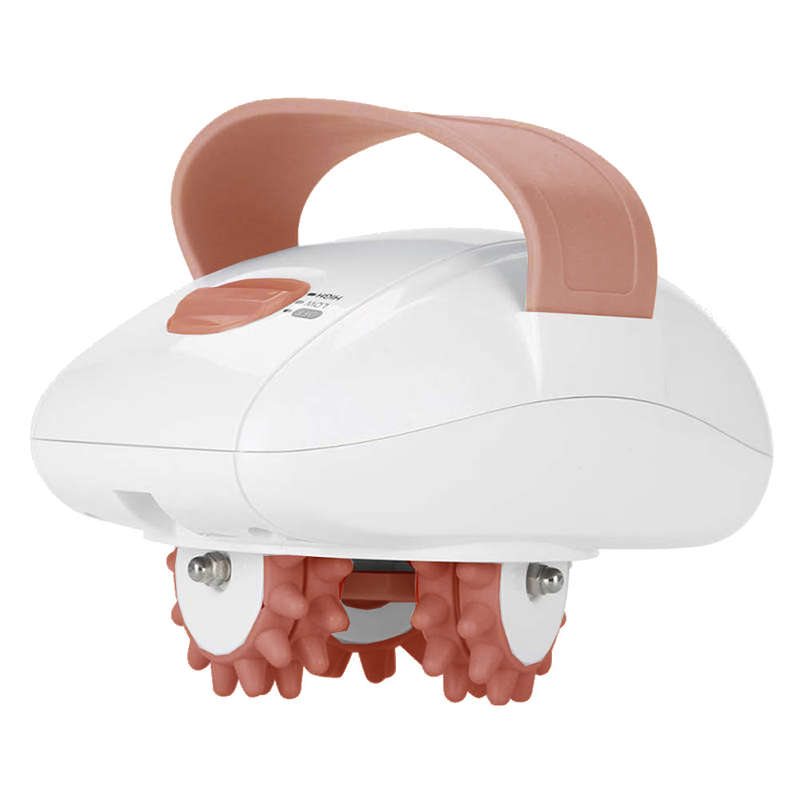 Portable 3D Electric Face Massager Roller - Brown