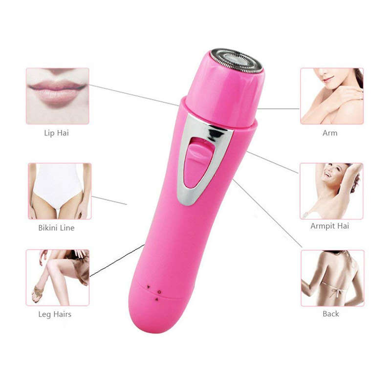 4 in 1 Multifunctional Shaver Suit for Ladies - Pink