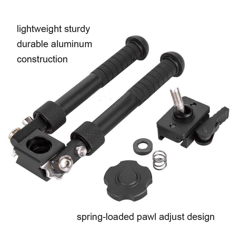 360° Rotatable Adjustable Tactical Hunting Rifle Bipod