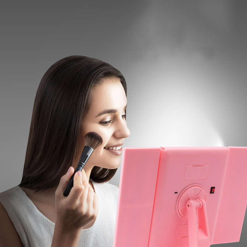 Lighted Makeup Mirror with 22 LED Lights & 3X/2X/1X Magnification