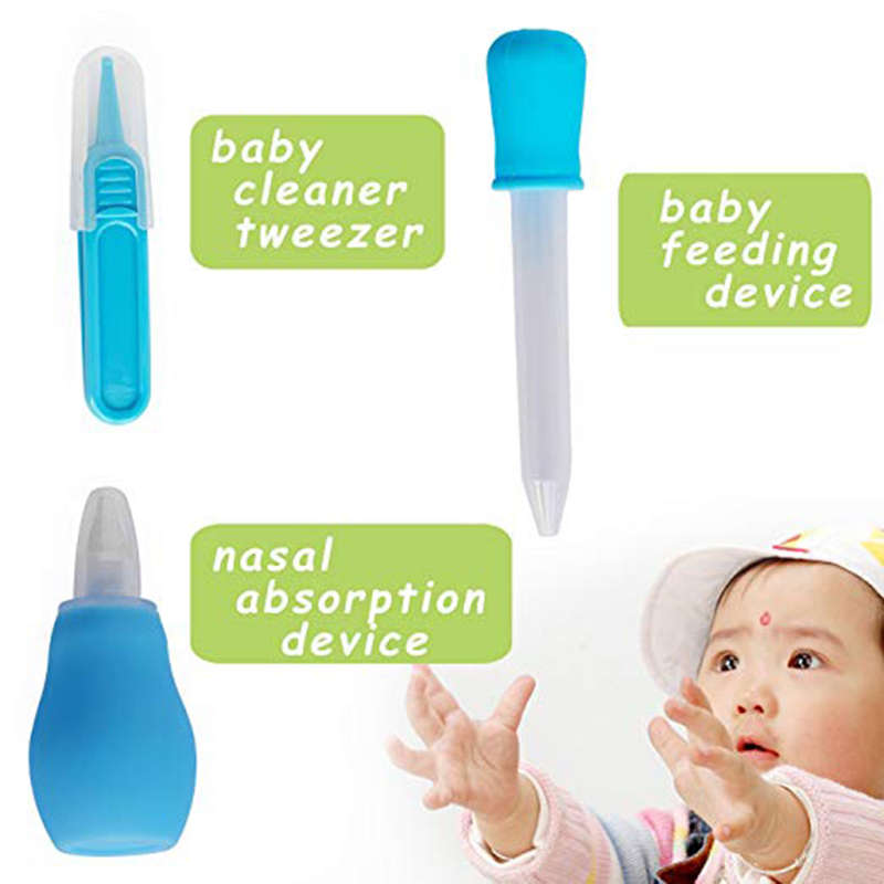 9 in 1 Essential Baby Grooming Healthcare Kit - Blue