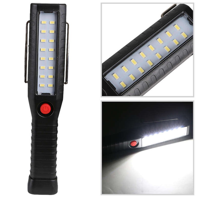 Handheld LED Work Light With Magnetic Base & Hanging Hook