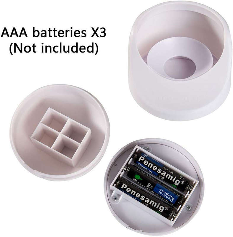 360° Rotation LED Motion Sensor Light - White