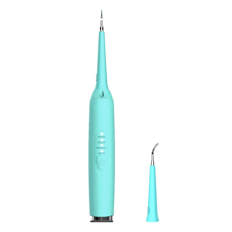 Electric Dental Calculus Plaque Remover Kit with LED Light