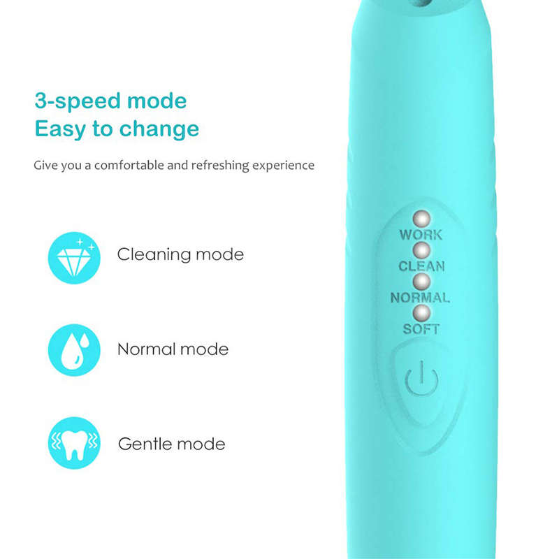 Electric Dental Calculus Plaque Remover Kit with LED Light