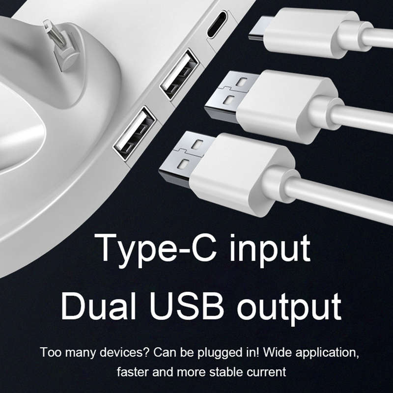6-in-1 Wireless Charger Dock - White