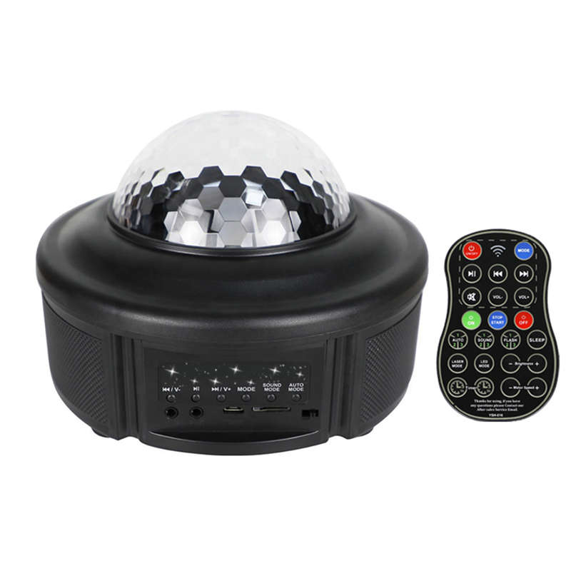 LED Romantic Starry Sky Ocean Ripple Projection Lamp with Remote Control
