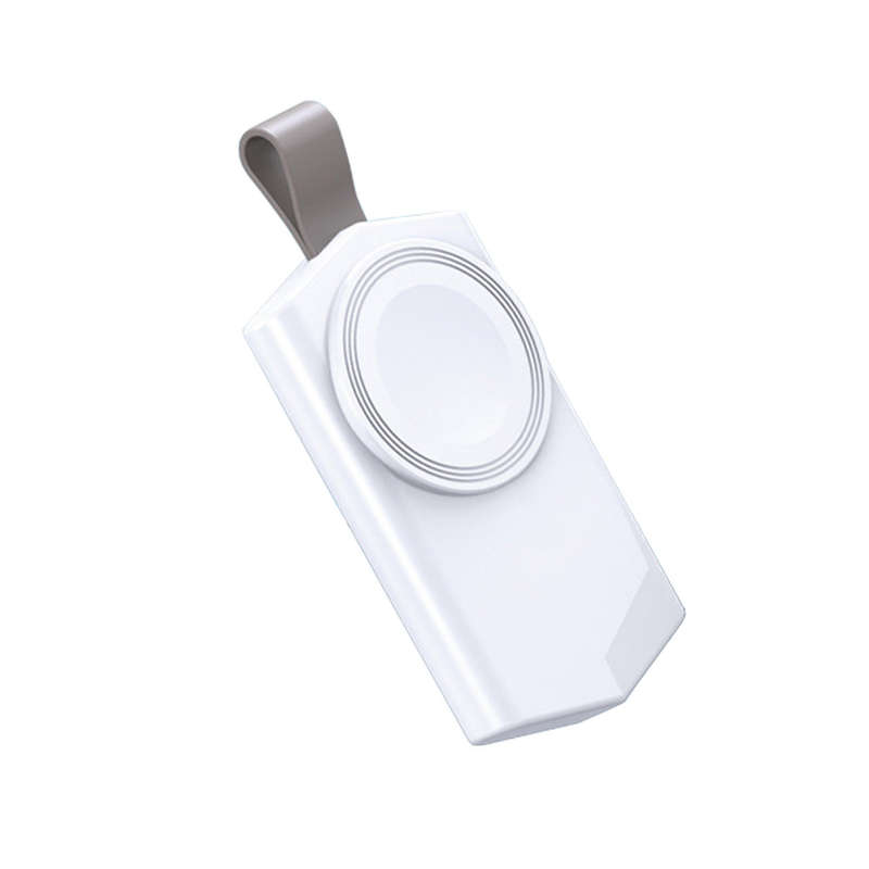 Portable USB Apple Watch Magnetic Wireless Charger - White