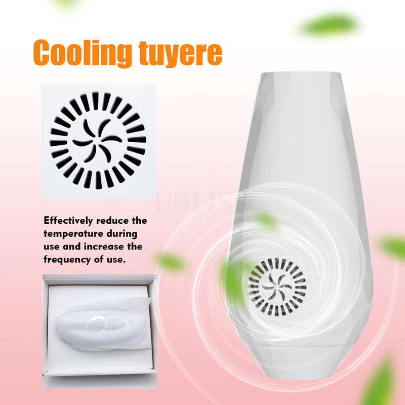 Professional 600000 Flashes IPL Laser Epilator Lady Hair Removal - White