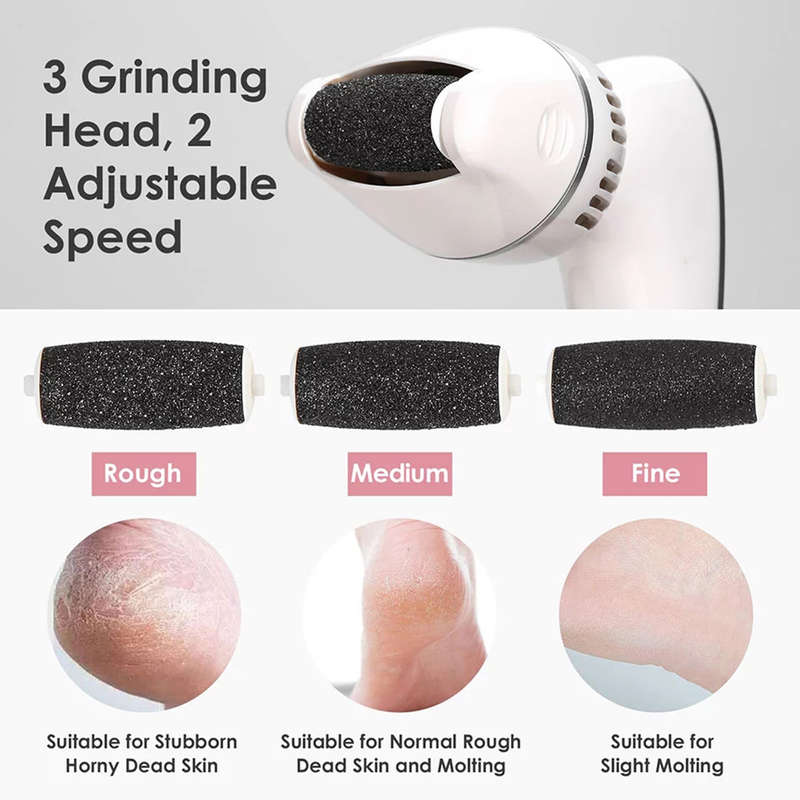 Portable Electric Foot Grinder Callus Dead Skin Peel Remover