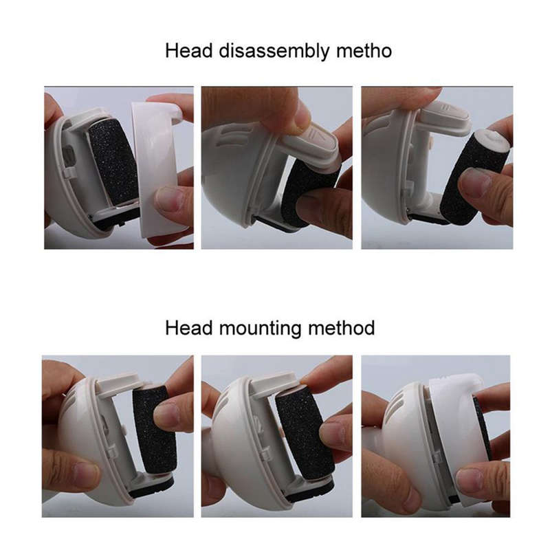 Portable Electric Foot Grinder Callus Dead Skin Peel Remover