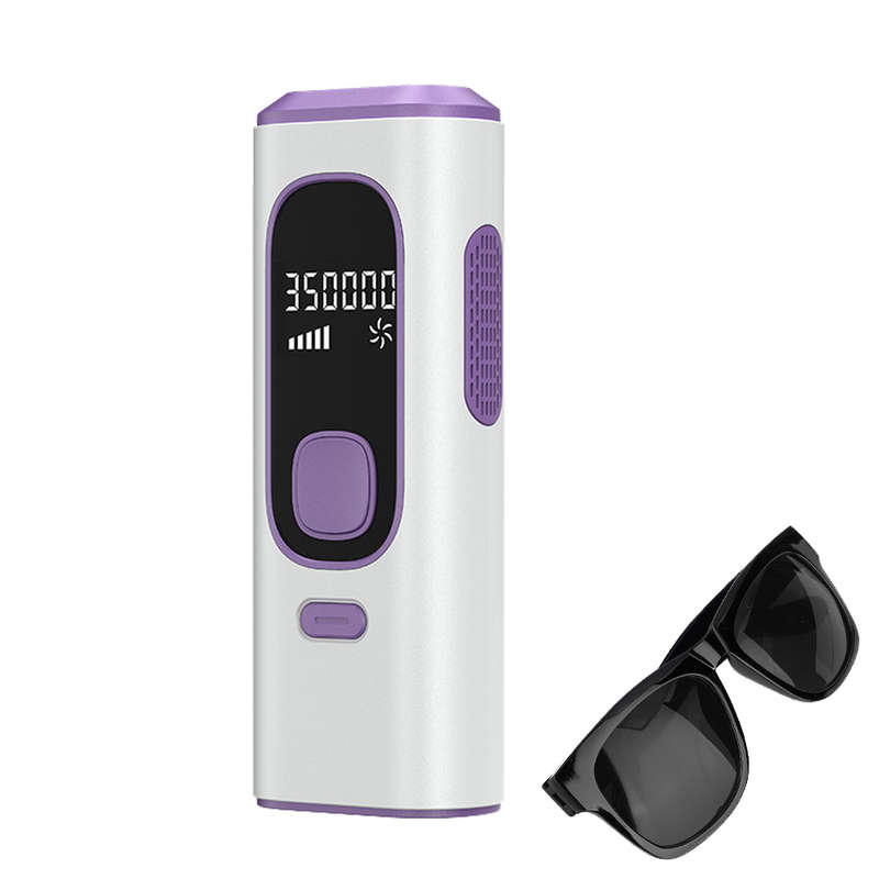 Professional 990000 Flash IPL Laser Hair Removal Epilator Machine Purple