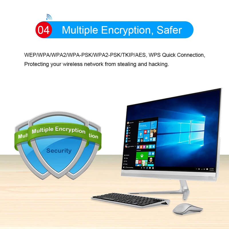 1200Mbps Dual Band USB 3.0 RTL8812BU Wireless USB Wifi Lan Adapter