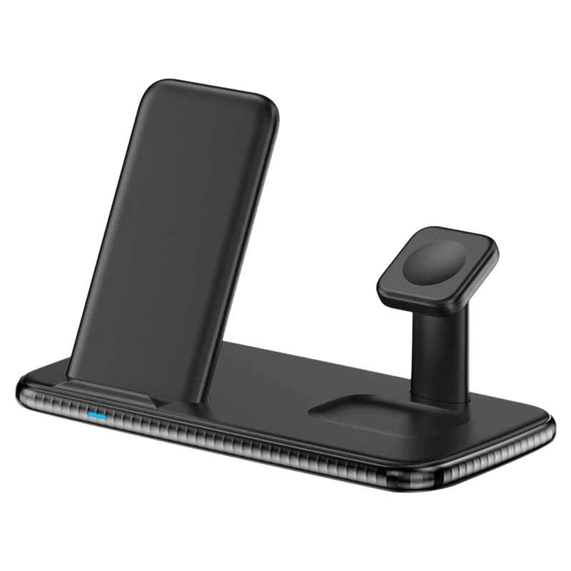 15W 3-in-1 Qi Wireless Charger For iPhone 12 Pro/Airpods Pro/Apple Watch