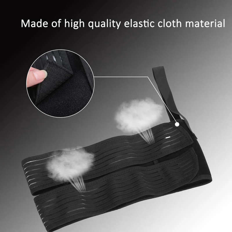 Unisex Breathable Broken Rib Chest Belt (Size:L)