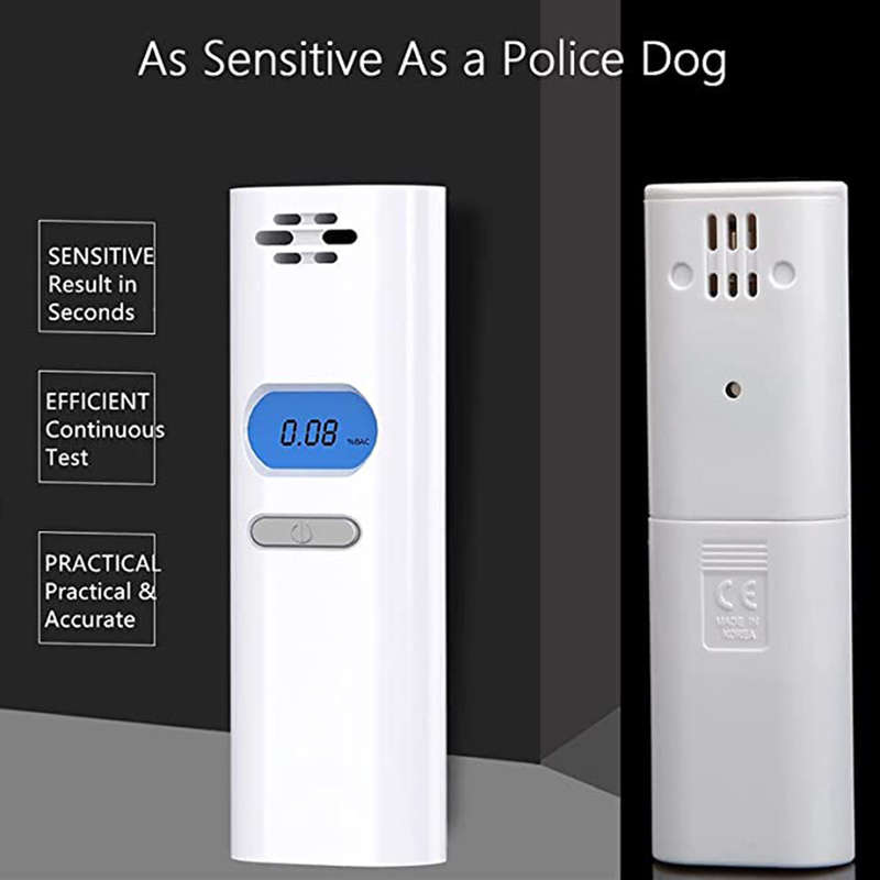 Portable Mini LCD Digital Alcohol Breathalyzer Analyzer Detector